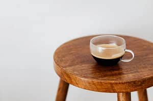 black coffee